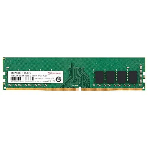 8GB JM DDR4 2666 U-DIMM Arbeitsspeicher von Transcend