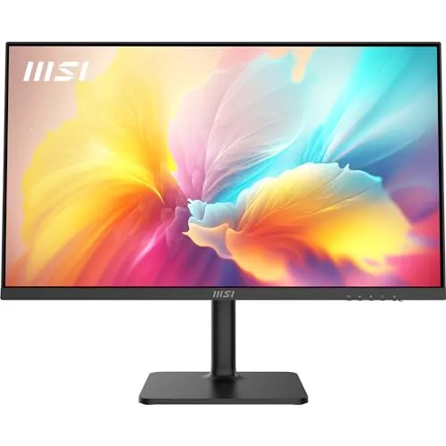 MSI Modern MD272QXP - 27 Zoll WQHD Monitor - 27-Zoll-WQHD-Monitor mit 100 Hz Bildwiederholfrequenz und ergonomischem Design, ideal für komfortables Arbeiten und Gaming mit reduzierter Augenbelastung.