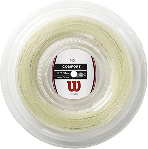 Wilson NXT Comfort Plus Feel 1.3 mm Tennissaiten in beige von Wilson