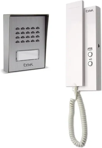 Produktbild Extel Türsprechanlage Easy Bus 3 2 Draht Komplett Set