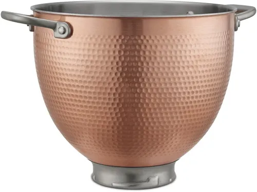 KitchenAid 5KSM5SSBCB Kupferschüssel Gehämmert 4.7 Liter - Küchenmaschinen, stilvolle Rührschüssel aus gehämmertem Kupfer mit 4,7 L Kapazität – perfekt für kreative Kochprojekte!