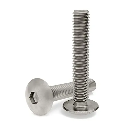 PARCO Linsenkopfschrauben Edelstahl A2 M8 x 40mm – 100 Stück für Zaun- und Möbelbau - Hochwertige M8 Schrauben aus A2-Edelstahl, ideal für Zaunbau und Möbelbau. Lieferumfang: 100 Stück. Robuste, korrosionsbeständige Qualität für langlebige Verbindungen und weniger Materialverbrauch.