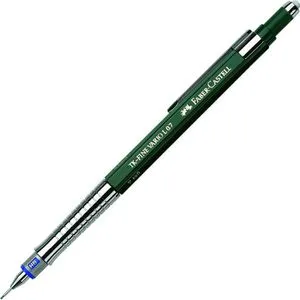 Faber-Castell Druckbleistift TK-Fine L VARIO, B, grün, Strichbreite 0,7mm