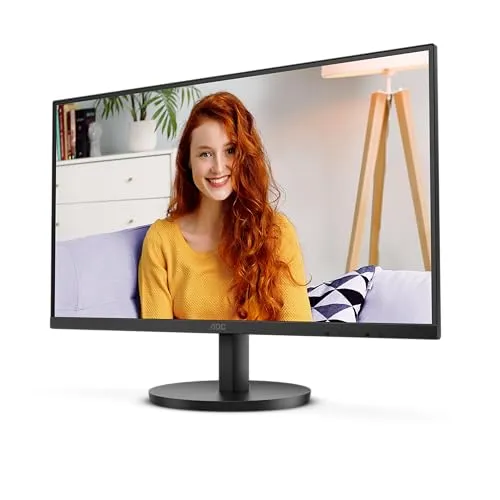 AOC 27B3HMA2 - 27 Zoll Full HD Monitor, 100 Hz, Flicker Free und Low Blue Light-Technologie für hohen Sehkomfort