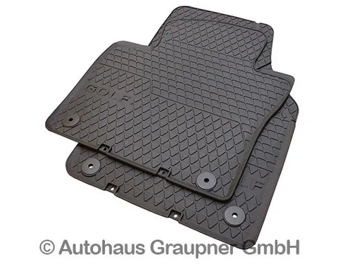 VW Gummifussmatten Golf Plus 5M vorn Gummimatten Gummi Fußmatten Matten