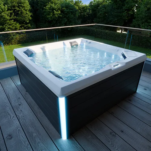 TroniTechnik® Outdoor Whirlpool Spa PANAREA 210cm x 210cm
