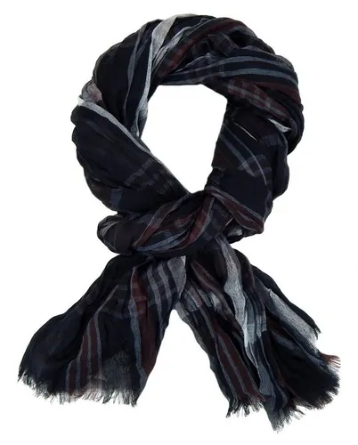 Ella Jonte Modeschal, modischer Herrenschal gestreift Viskose