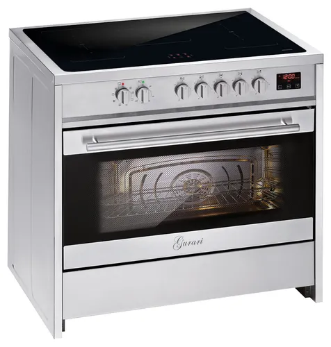 Gurari 913 X Induktions Standherd 90 cm Edelstahl  Range Cooker