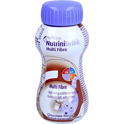 NUTRINIDRINK Multi Fibre Schokaladengeschmack 200 ml von Nutricia