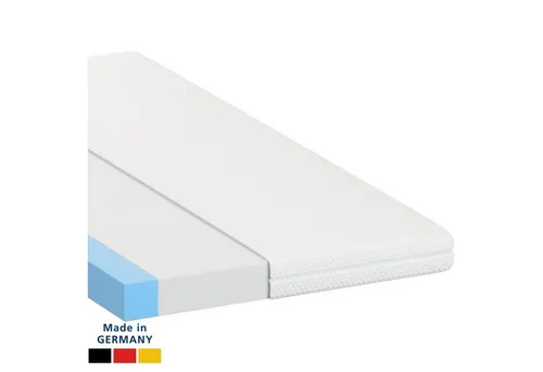 AM Qualitätsmatratzen Babymatratze 60x120 cm - Sicherer Schlaf für Ihr Kind - Matratzen für Babybetten, fester Kern verhindert Einsinken, ideal bis ca. 5 Jahre, luftdurchlässiger Bezug, hygienisch waschbar, 30 Nächte risikolos testen.