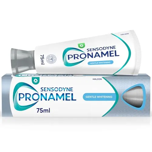 Sensodyne Pronamel Sanften Bleaching Frischer Minze Zahnpasta 75Ml | Zahnschmelz Pflege Zahnpasta, sanfte Aufhellung, für empfindliche Zähne, schützt vor Nahrungssäureabnutzung