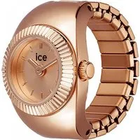 Ice-Watch 025519 Ringuhr Chouchou Roségoldfarben - Gold - Elegante Fingeruhr aus roségold ionen-plattiertem Edelstahl mit analoger Zeitanzeige, elastisch und mit polierten Zeigern. Ideal für stilvolle Akzente im Alltag.