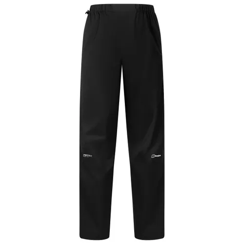 Berghaus Damen Pertex Pacslite Hose XL, schwarz - Wanderhose aus leichtem, wetterfestem Material, ideal für Berg- und Wandertouren bei jedem Wetter.