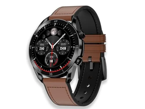 CGV Geko Watch R Anniversary Smartwatch mit AMOLED-Display HD 466 x 466 1,43 Zoll, Anrufe Bluetooth 5.3, Akkulaufzeit 10 Tage, 100 Sportmodi, wasserdicht IP68, mit Gesundheitsüberwachung | Android/iOS