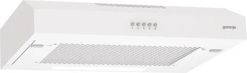 Gorenje WHU629EW/S Unterbau-Dunstabzugshaube - Dunstabzugshaube für Unterbau, mit LED-Beleuchtung und waschbarem Fettfilter für einfache Pflege und effiziente Luftreinigung.