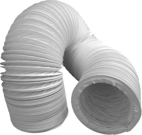 Abluftschlauch PVC flexibel Ø 100 / 102 mm, 4 m z.B. für Klimaanlagen, Wäschetrockner, Abzugshaube