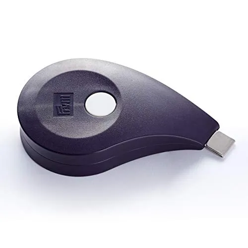 Prym 282701 Rollmaßband Ergonomics 60 inch, Pflaumenblau, Weiß