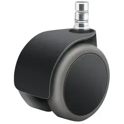 Rollen-Satz für harte Böden, Mehrpreis - Zubehör für Möbel, speziell entwickelte Rollen für Bürodrehstühle, die sanft über harte Böden gleiten und Kratzer vermeiden.