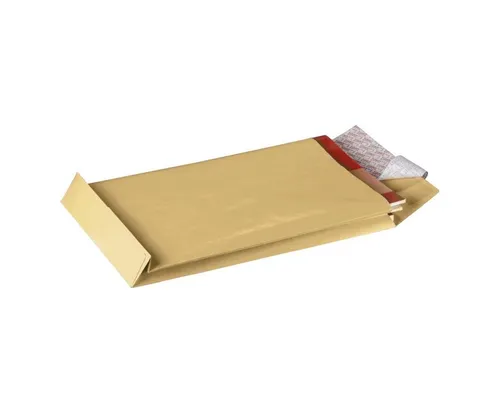 mayer-network GmbH Versandtasche Faltentaschen Recycling - B4 ohne Fenster 20 mm-Falte Klotzboden haftk