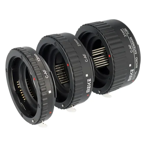 Automatik Makrozwischenringe Set MK-C-AF1-B für Canon EOS von Meike
