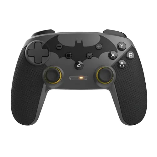 Trust MUTA GXT542 BATMAN Wireless Controller - Erlebe grenzenlosen Spielspaß mit diesem kabellosen Gamecontroller, kompatibel mit PC, Android, iOS und SWITCH. Ideal für Gamer, die Flexibilität und Komfort suchen.