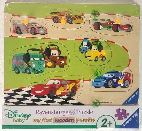 Ravensburger Mein erstes Holzpuzzle: Die Cars-Familie - Neu in Folie - Kleinkind