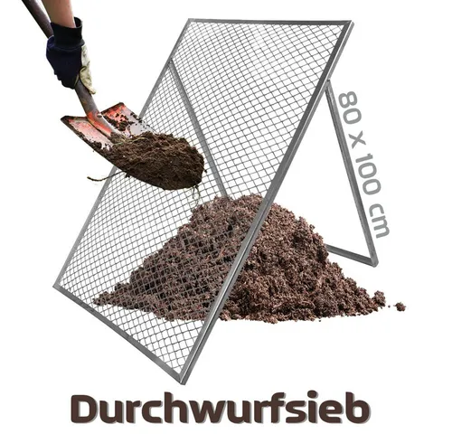 V2Aox Komposter Durchwurfsieb 80x100 cm von V2Aox
