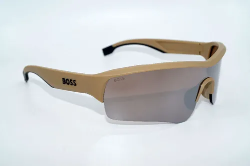 HUGO BOSS BLACK Sonnenbrille BOSS 1607 10A TI - Sportbrillen mit stilvollem Design, inklusive Putztuch und Etui – perfekt für modebewusste Augenblicke.
