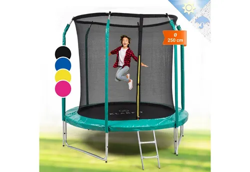 Klarfit Kinder Trampolin Indoor/Outdoor in grün von KLARFIT