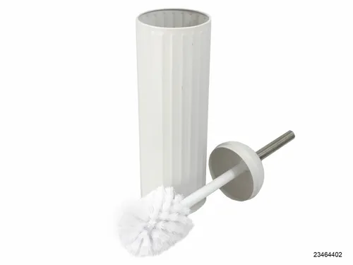 WC Bürste Toilettenbürste Klobürste Weiß Mettal Bürstengarnitur
