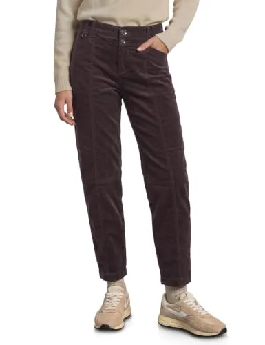 STREET ONE Cordhose mit Elastikbund in Rot von Street One