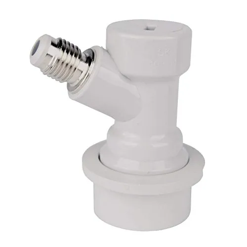 Brewferm Steckkupplung CO2 für Soda-Keg - CMB - für Druckfass Typ NC - Fasskupplung Kunststoff-Kupplung Gas 1/4