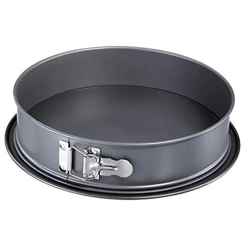 Westmark Springform, auslaufsicher, Ø 26 cm, mit Antihaftbeschichtung, kaltgewalzter Stahl, Back Profi, Anthrazit, 33662260