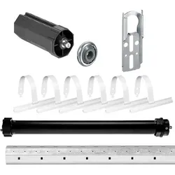 Komplett-Set | PE5 20/15-60 inkl. Mechanik-Set | 20Nm = Zugkraft bis 50Kg | 60mm Achtkant Welle | Wellenlänge 275 | Rolladenmotor, Rolladenantrieb