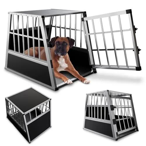 Juskys Alu Hundetransportbox L