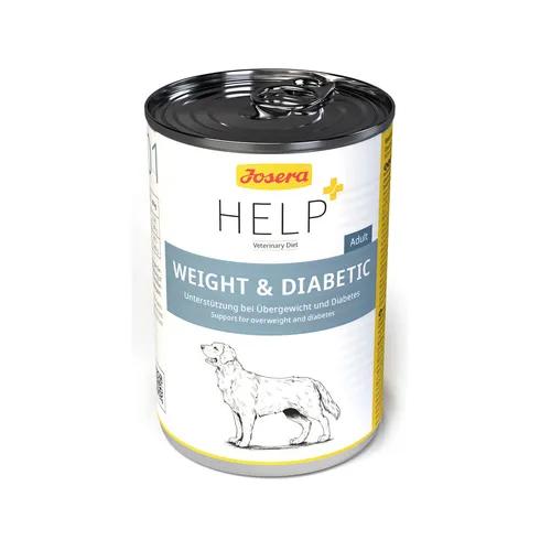 Produktbild Josera Help Weight & Diabetic 6 x 400 g Unterstützung bei Übergewicht u Diabetes