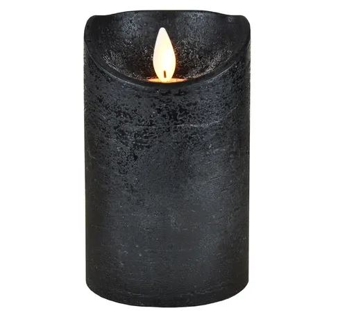 Coen Bakker Deco BV LED-Kerze LED Echtwachskerze Kerze 10 / 12,5 / 15 cm Timer Ø 7,5cm Wachskerze (1-tlg), große Farb- und Größenauswahl, Echtwachskerzen mit Timerfunktion