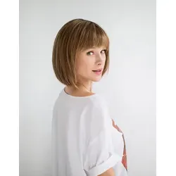 Ellen Wille Perucci Kunsthaarperücke Change Mocca rooted - Elegante Long-Bob Perücke mit fransiger Kontur und It-Pony. Leicht, pflegeleicht und fertig gestylt. Hochwertige Kunsthaarfaser in brillanten Farben für einen natürlichen Look.