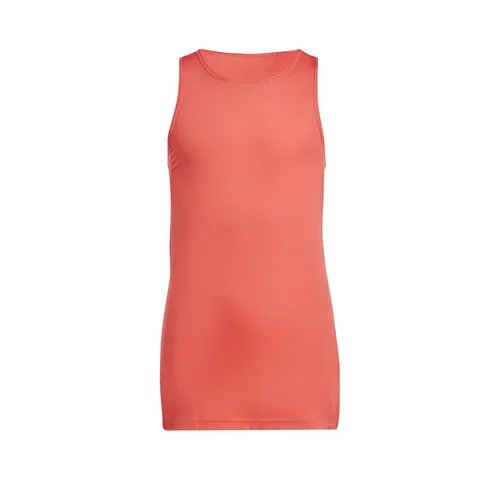 adidas Sportswear Tanktop Club Tank orange 140 EU - Sportliches Tanktop aus 88% Polyester und 12% Elasthan, ideal für Tennis und Freizeit, Größe 140, sorgt für optimale Bewegungsfreiheit und Atmungsaktivität.