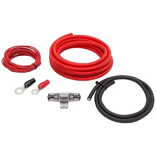 Audio System Z-PCS10 Kabelkit 10mm² mit OFC Powerkabel Kupfer ofc 99,9% Verstärkeranschlußset Z-PCS 10