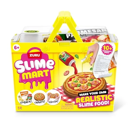 Slime Mart Kleiner Korb (Pizza) – Kreatives Schleim-Spielzeug von ZURU