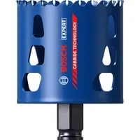 Bosch 1x EXPERT Tough Material Lochsäge - 68 mm für Holz, Ziegelstein und Metall, überragende Lebensdauer dank Bosch Carbide Technology