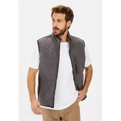 camel active Herren Weste mit Stehkragen – Winddicht & Wasserabweisend - Herren-Westen: Diese vielseitige Outdoor-Weste bietet optimalen Schutz vor Wind und Regen, ideal für Abenteuer und den Alltag.