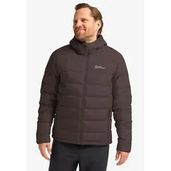 Daunenjacke JACK WOLFSKIN ATHER DOWN HOODY M RDS - Funktionsjacke für Herren, gefüllt mit 700er-Naturdaunen, atmungsaktiv, wasserabweisend und ideal für kalte Wintertage.