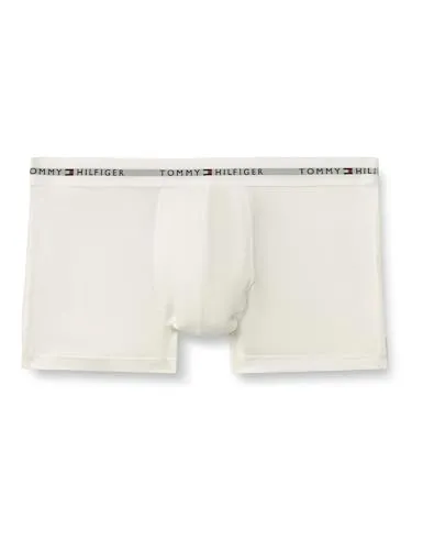 Tommy Hilfiger Underwear Trunk TRUNK 3 PACK (3-St) weiß XXL (56) - Praktisches 3er-Pack eng anliegender Trunks in Weiß mit elastischem Bund. Ideal für den täglichen Komfort und lässigen Stil. Maschinenwaschbar und aus hochwertigem Baumwoll-Elasthan-Material gefertigt.