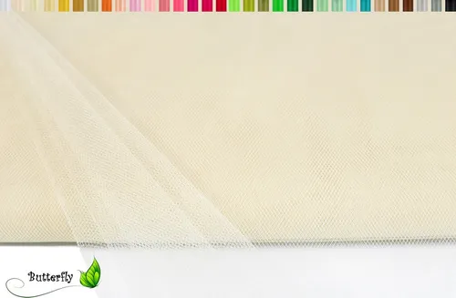 Creativery Stoff, TÜLL Stoff 10m x 150cm