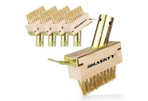 HASKYY Unkrauthacke Fugenbürste Unkrautbürste Fugenkratzer Set 5-teilig