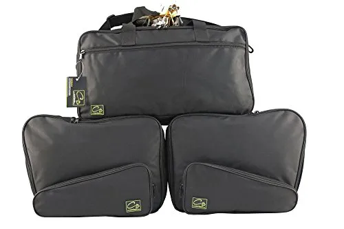 made4bikers Komplett Set Innentaschen Koffer und Touring Topcase passend für BMW K1200GT K1300GT (K44) K1600GT K1600GTL (K48) R1200RT-LC ab 2014- (K52) R1250RT ab 2018-