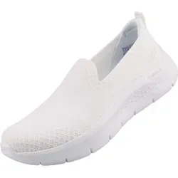 Skechers Damen GO Walk Flex Bright Summer Sneaker - Damen-Sneaker aus leichtem Textil, ideal für komfortable Spaziergänge und aktive Tage im Sommer.