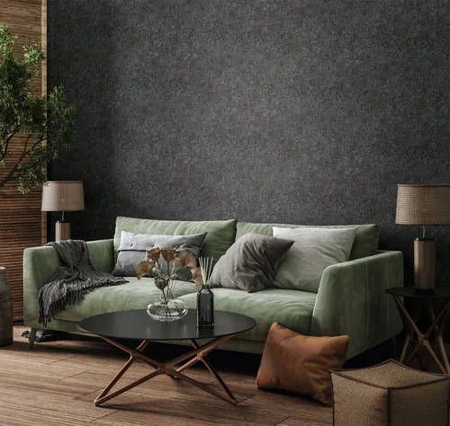 Marburg Vliestapete Plain Style, floral & geprägt - Moderne Vliestapete für Wohnzimmer, Schlafzimmer und Küche, zeichnet sich durch einfache Verarbeitung und beeindruckende Haptik aus.